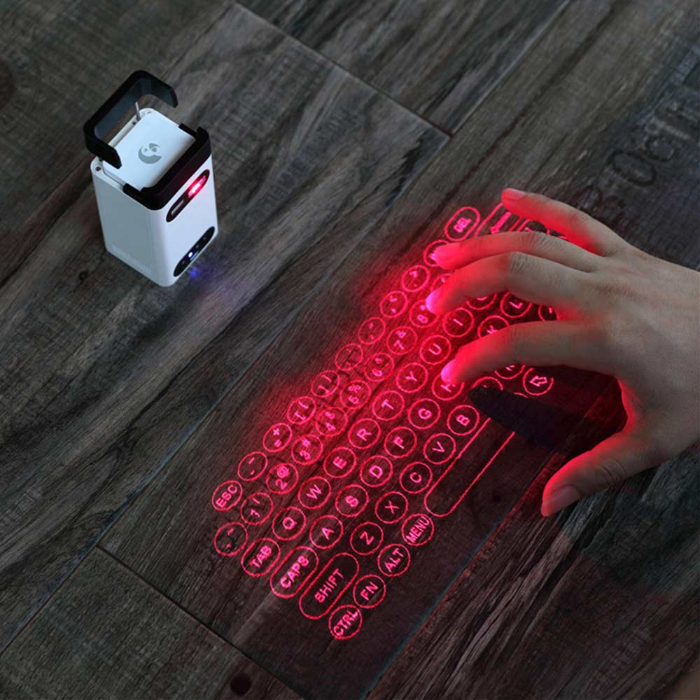 GlowType Visual Laser Keyboard