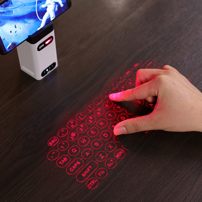 GlowType Visual Laser Keyboard