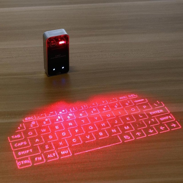 GlowType Visual Laser Keyboard